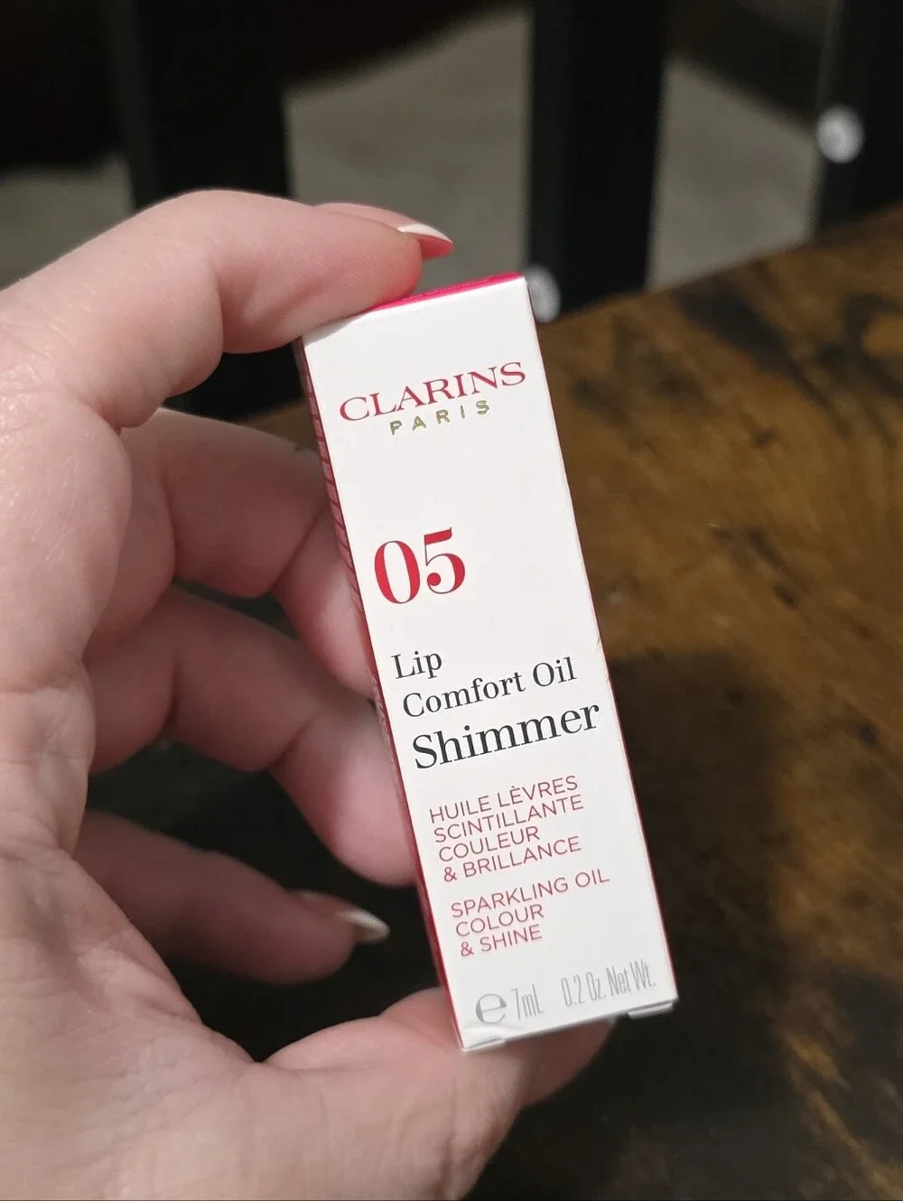 Clarins Lip Comfort Oil Shimmer